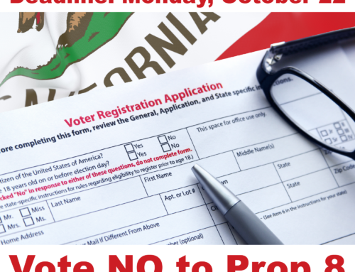 California Residents: October 22 Voter Registration Deadline Approaching