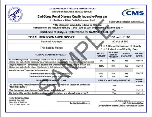 New Medicare Rule for Dialysis Facilities Brings Changes to “Pay for Performance” Formula